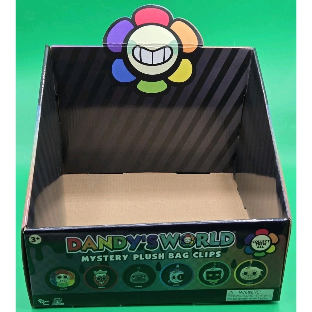 Dandy's World Mystery Plush‎ Bag Clips Display Box Only Dandys World
